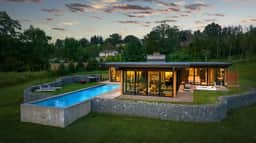 Glass House w/ Pool, Hot Tub & Catskill Views - Image 2