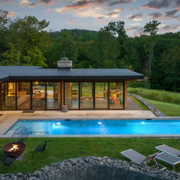 Glass House w/ Pool, Hot Tub & Catskill Views - Image 1