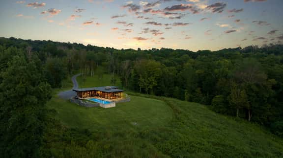 Glass House w/ Pool, Hot Tub & Catskill Views - Image 3